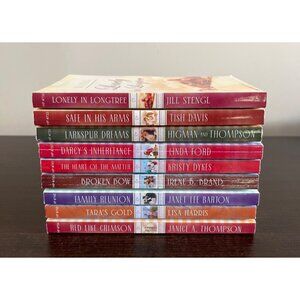 Heartsong Presents Bundle Of Nine Paperback Romance Novels Books